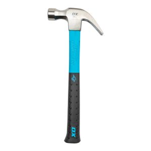 OX Pro Fibreglass Handle Claw Hammer