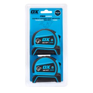OX Pro Dual Auto Lock Tape Twinpack