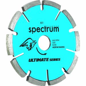 Spectrum Ultimate + Dia Blade Mortar Raking