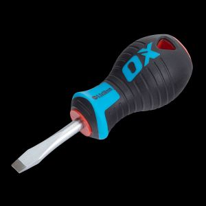 Pro Slotted Flared Screwdriver Stubby 6.5 x 38mm