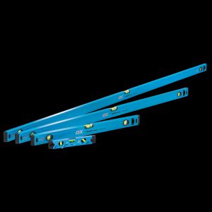 Trade 4 Piece Level Set - 600, 1200 & 1800mm and also includes 230mm Torpedo Level